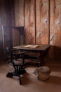 Martin Luther Room in Wartburg Castle Royalty Free Stock Photo