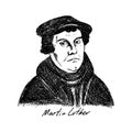 Martin Luther 1483-1546 was a German professor of theology, composer, priest, monk, and a seminal figure in the Protestant