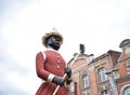 Martin martine during a parade in France