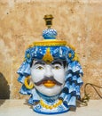 Martina Franca, Italy - ceramic head