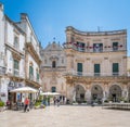 Summer morning in Martina Franca, province of Taranto, Apulia, southern Italy.