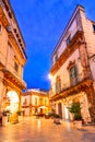 Martina Franca, Puglia, Italy: Piazza del Plebiscito with Saint