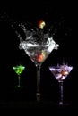 Martini colors Royalty Free Stock Photo