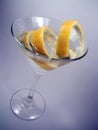 Martini with Lemon Twist