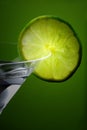 Martini lime Royalty Free Stock Photo