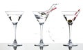 Martini splash Royalty Free Stock Photo