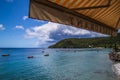 Martinique beach and turtle snorkeling in the caribbean islands