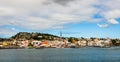 Martinique, Fort de France Ã¢â¬â 2019. Large panoramic view of the waterfront along the city of Fort de France, Martinique Island