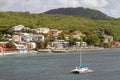 Martinique - Anse Mitan beach in Les Trois Ilets Royalty Free Stock Photo
