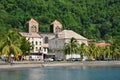 Martinique, picturesque city of Saint Pierre in West Indies Royalty Free Stock Photo