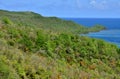 Martinique, picturesque city of Tartane in West Indies