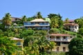 Martinique, picturesque city of Tartane in West Indies