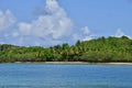 Martinique, picturesque city of Tartane in West Indies