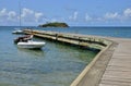 Martinique, picturesque city of Tartane in West Indies