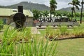 Martinique, picturesque Habitation Clement in Le Francois in West Indies