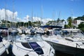 Martinique, picturesque marina of Les Les trois Ilets