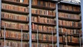 Martinique, picturesque Schoelcher library of Fort de France in