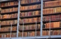 Martinique, picturesque Schoelcher library of Fort de France in Royalty Free Stock Photo