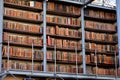 Martinique, picturesque Schoelcher library of Fort de France in