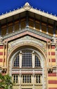 Martinique, picturesque Schoelcher library of Fort de France in