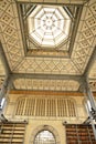 Martinique, picturesque Schoelcher library of Fort de France in