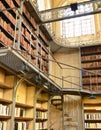 Martinique, picturesque Schoelcher library of Fort de France in