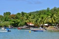 Martinique, picturesque village of Tartane in West Indies