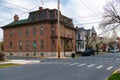 Martinsburg, West Virginia. Facades of brick buildings Royalty Free Stock Photo