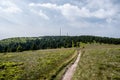 Martinske hole Krizava hill from Zazriva hill in Mala Fatra mountains in Slovakia Royalty Free Stock Photo