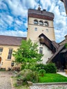 Martinsturm - a baroque watch tower in Bregenz, Austria