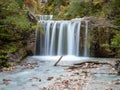 Martuljek lower waterfall, Slovenia