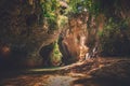 Martvili canyon in Georgia. Nature landscape Royalty Free Stock Photo