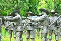 The martydom of Jose Rizal in Manila, Philippines