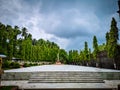 Martyr\'s Column in the Cellular Jail, Port Blair, Andaman Islands, India Royalty Free Stock Photo