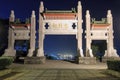 Martyr Shrine by night, Kaohsiung - Taiwan