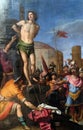 Martyrdom of saint Sebastian