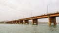 Martyrs Bridge (Pont des martyrs) in Bamako Royalty Free Stock Photo