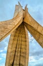 Martyrs Memorial for Heroes killed during the Algerian war of independence. Algiers Royalty Free Stock Photo