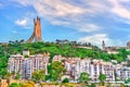 Martyrs Memorial for Heroes killed during the Algerian war of independence. Algiers Royalty Free Stock Photo