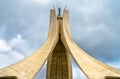 Martyrs Memorial for Heroes killed during the Algerian war of independence. Algiers Royalty Free Stock Photo