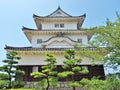 Marugame Castle in Marugame, Kagawa Prefecture, Japan. Royalty Free Stock Photo