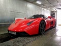 Marussia b1 front view Royalty Free Stock Photo