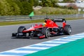 Marussia F1 Team, Luiz Razia, 2013 Royalty Free Stock Photo