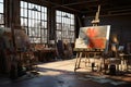 Marvel at the creativity of an artists studio