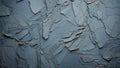 Blue Luster Elegance: Textured Slate Background Marvel. AI Generate