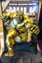 Marvel Heroes - Hulk Pewter Figurine on display in exhibition, Suntec City