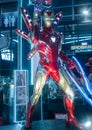 Marvel Iron Man figure on exhibition in Hong Kong