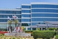 Marvell logo and sign near Silicon Valley headquarters of semiconductor manufacturing company Royalty Free Stock Photo