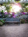 Marvellous display of Fitzroy Gardens Conservatory, Melbourne