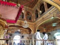 Marvelous architecture of the Gurudwara Durbar Sahib at Punjab Royalty Free Stock Photo